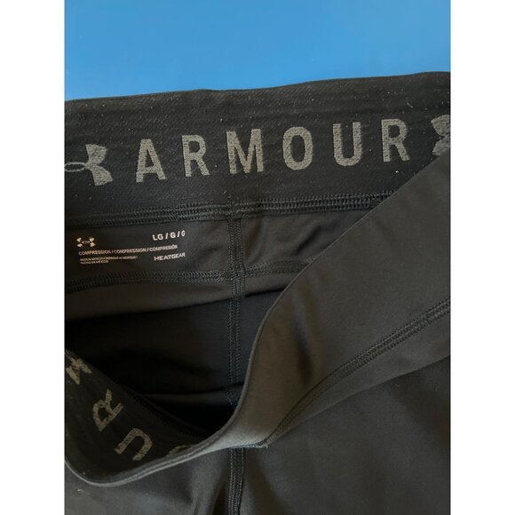 Under Armour Compression Heat Gear Capri Active Pants Womens Size L - Picture 7 of 7